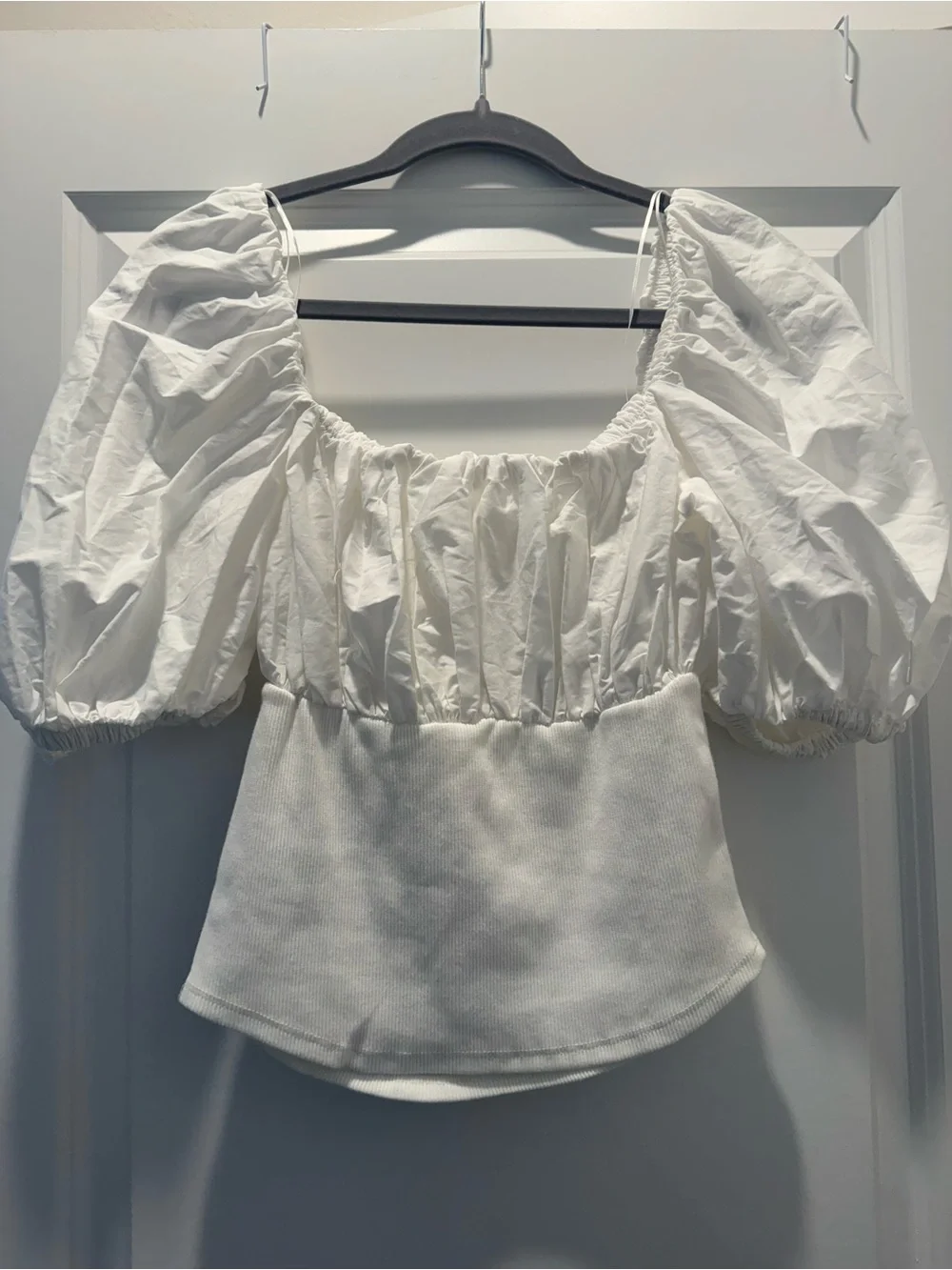 Zara crisp white